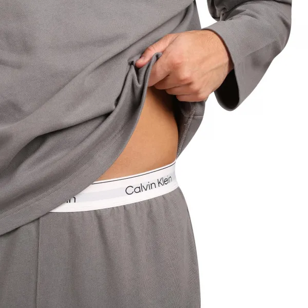 Pánske pyžamo Calvin Klein šedé (NM2951-PR8) S
