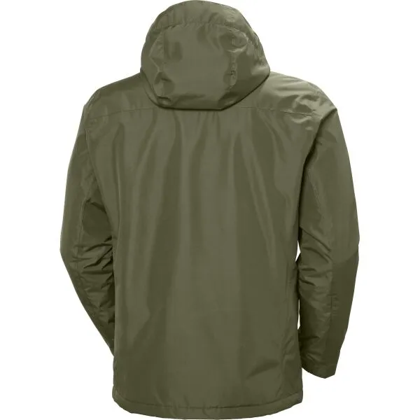 Helly Hansen DUBLINER INSULATED Pánska outdoorová bunda, zelená, veľkosť