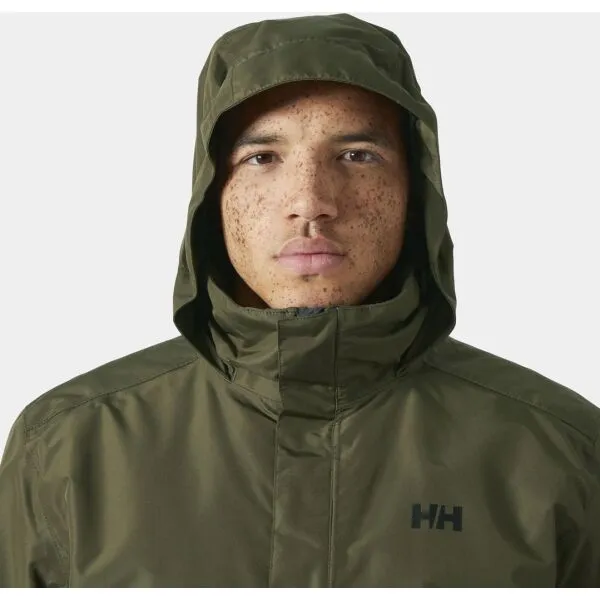Helly Hansen DUBLINER INSULATED Pánska outdoorová bunda, zelená, veľkosť