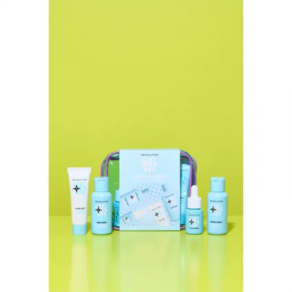 Revolution Skincare Happy Hydrate 4 Step Starter Kit darčeková sada na tvár