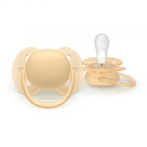 Philips AVENT Cumlík Ultrasoft Premium neutral 6-18m 2 ks