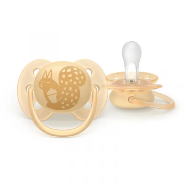 Philips AVENT Cumlík Ultrasoft Premium neutral 6-18m obrázok 2 ks
