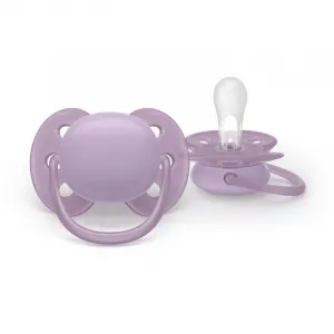 Philips AVENT Cumlík Ultrasoft Premium 6-18m dievča 2 ks