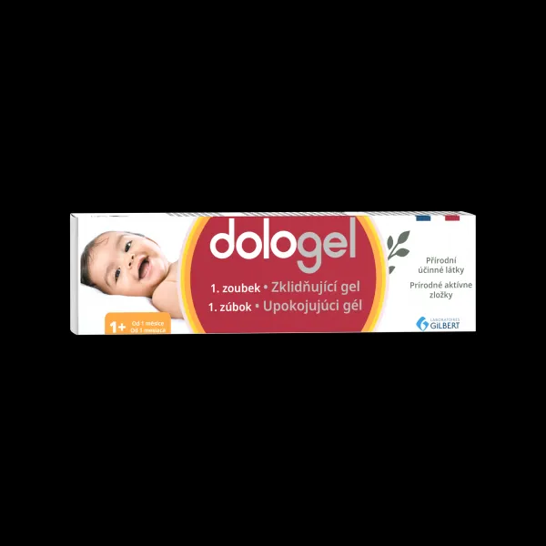 DOLOGEL Zúbok upokojujúci gél na ďasná od 1 mesiaca 25 ml