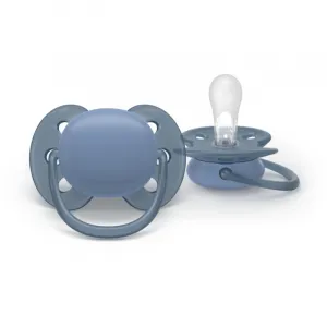 Philips AVENT Cumlík Ultrasoft Premium 6-18m chlapec 2 ks