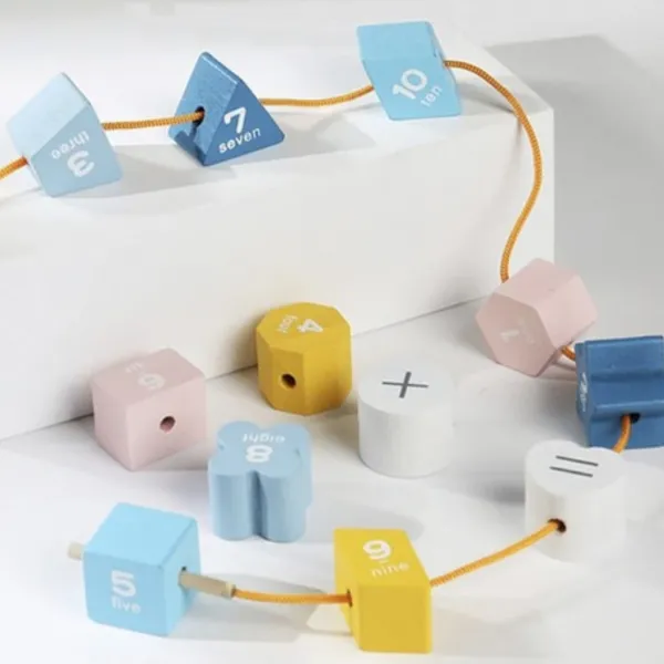 Kruzzel drevená aktivity kocka - sorter