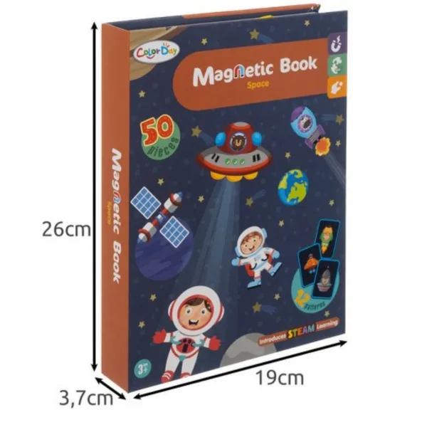 Kruzzel magnetická skladačka vesmír