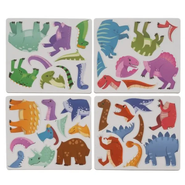 Kruzzel magnetická skladačka dinosaury