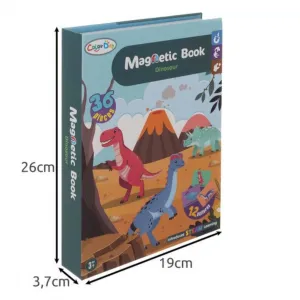 Kruzzel magnetická skladačka dinosaury