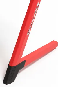 JAKS Herný stôl s RGB osvetlením červený 140 cm BG01