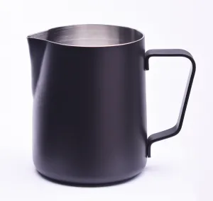 JoeFrex Kanvica na šľahanie mlieka čierna 350ml