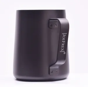 JoeFrex Kanvica na šľahanie mlieka čierna 350ml