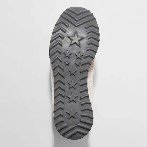 Kožené running sneakers na klinovej podrážke