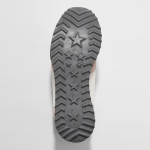 Kožené running sneakers na klinovej podrážke