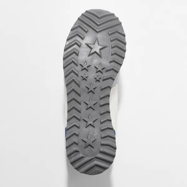 Kožené running sneakers na klinovej podrážke