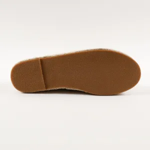 Espadrilky s volánikmi, vzhľad semišu