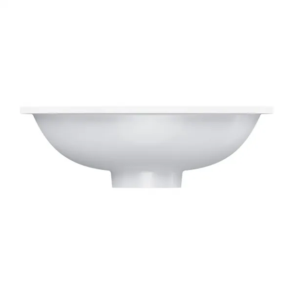 OMNIRES - SHELL M+ umývadlo zapustené do dosky, 38 x 25 cm, matná biela SHELL380UPBM