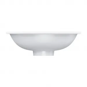 OMNIRES - SHELL M+ umývadlo zapustené do dosky, 38 x 25 cm, matná biela SHELL380UPBM