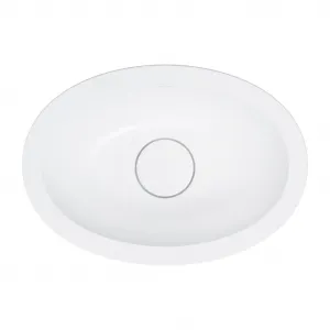 OMNIRES - SHELL M+ umývadlo zapustené do dosky, 38 x 25 cm, matná biela SHELL380UPBM