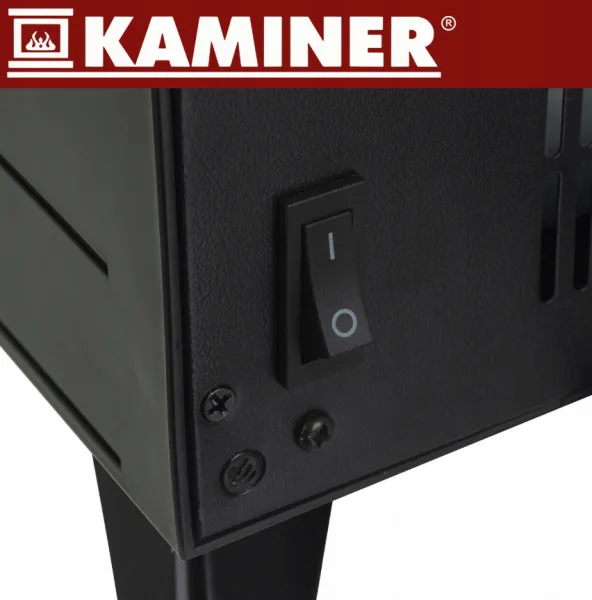 ElektrickýkrbKAMINEREMBEGO2000W–voľnestojacikrbsventilátoroma3Defektomohňa