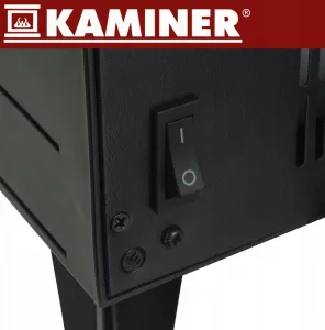 ElektrickýkrbKAMINEREMBEGO2000W–voľnestojacikrbsventilátoroma3Defektomohňa