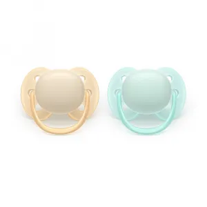 Philips AVENT Cumlík Ultrasoft Premium neutral 0-6m 2 ks