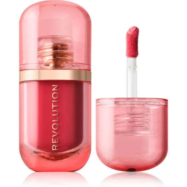 Revolution Superdewy Blush Burst tekutá lícenka odtieň Watermelon Pop Coral 4.2 ml