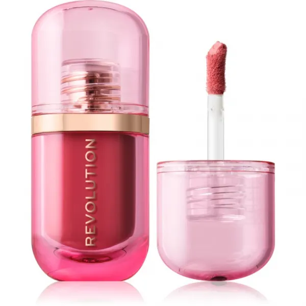 Revolution Superdewy Blush Burst tekutá lícenka odtieň Strawberry Milkshake Cool Pink 4.2 ml