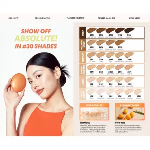 TIRTIR Mask Fit AI Filter Cushion dlhotrvajúci make-up v hubke s matným efektom odtieň 17N Vanilla 18 g