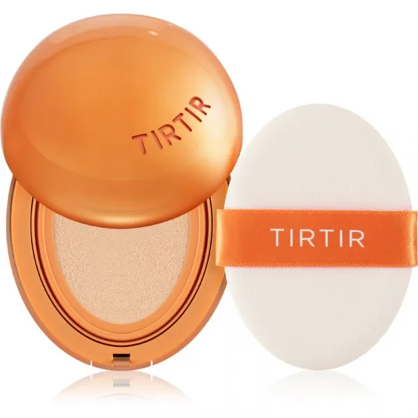 TIRTIR Mask Fit AI Filter Cushion dlhotrvajúci make-up v hubke s matným efektom odtieň 22N Shell Beige 18 g