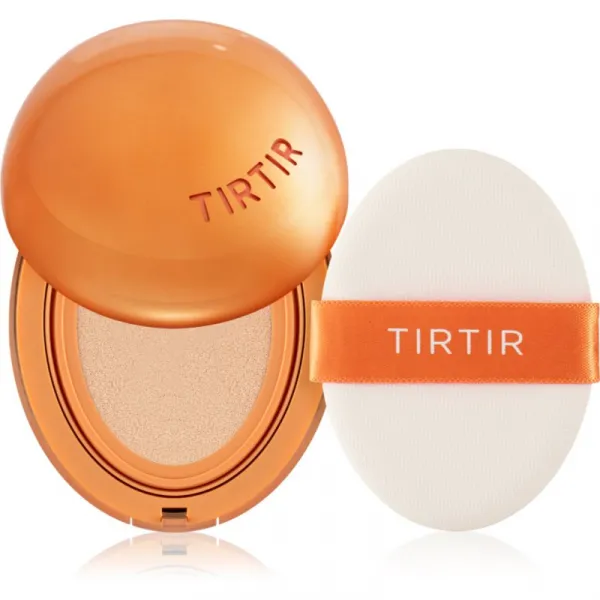 TIRTIR Mask Fit AI Filter Cushion dlhotrvajúci make-up v hubke s matným efektom odtieň 23N Sand 18 g