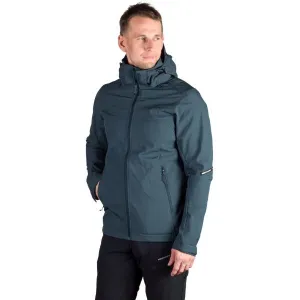 Pánska turistická softshellová bunda NORTHFINDER ANTONI-299darkdenim