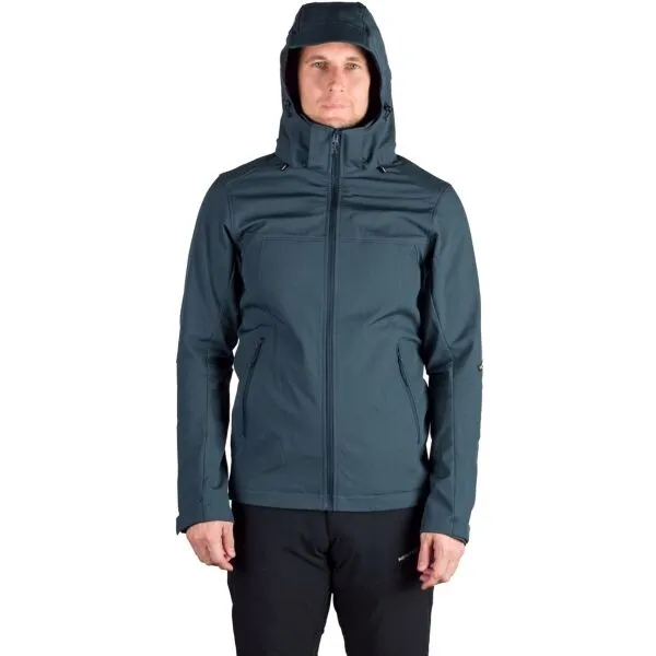 Pánska turistická softshellová bunda NORTHFINDER ANTONI-299darkdenim