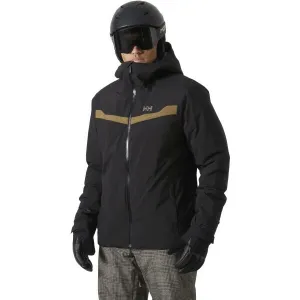 Helly Hansen PANORAMA 2.0 INS Pánska lyžiarska bunda, čierna, veľkosť