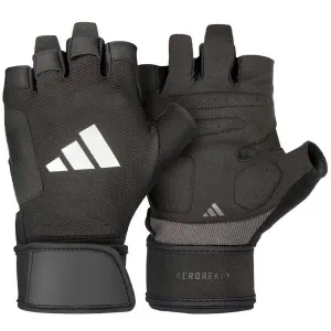 adidas STRENGTH TRAINING GLOVES Unisex tréningové rukavice, čierna, veľkosť
