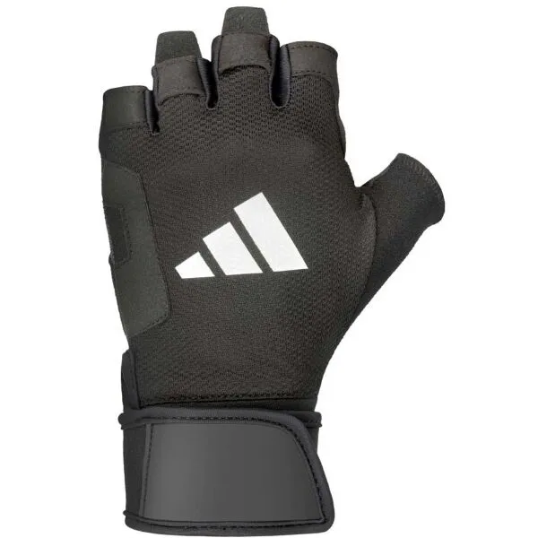 adidas STRENGTH TRAINING GLOVES Unisex tréningové rukavice, čierna, veľkosť