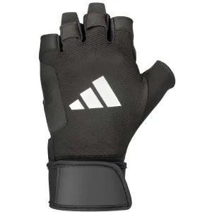 adidas STRENGTH TRAINING GLOVES Unisex tréningové rukavice, čierna, veľkosť