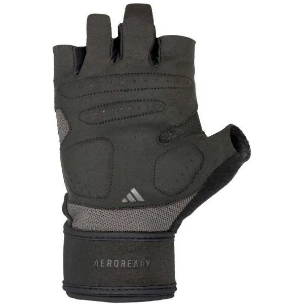 adidas STRENGTH TRAINING GLOVES Unisex tréningové rukavice, čierna, veľkosť