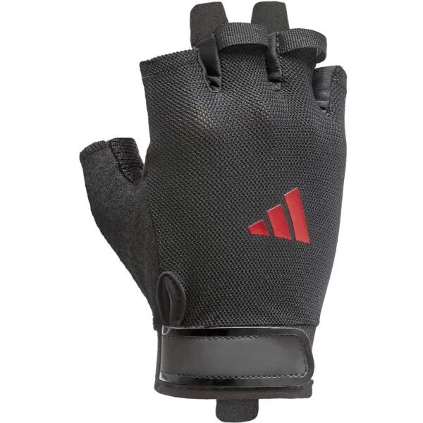 adidas ESSENTIAL TRAINING GLOVES Tréningové rukavice, čierna, veľkosť
