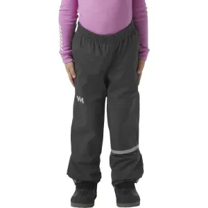 Helly Hansen K SHELTER HT PANT Detské outdoorové nohavice, čierna, veľkosť