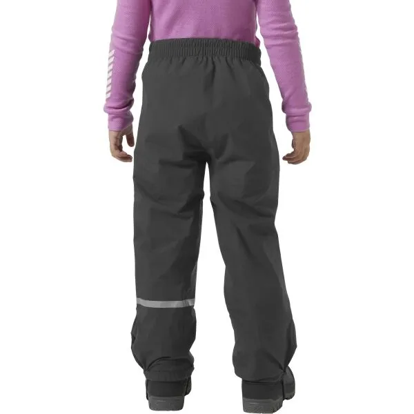 Helly Hansen K SHELTER HT PANT Detské outdoorové nohavice, čierna, veľkosť