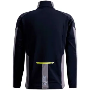 Swix FOCUS JACKET M Pánska športová bunda, tmavo sivá, veľkosť