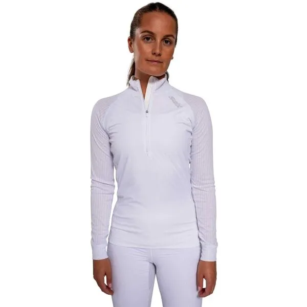 Swix RACEX CLASSIC WIND Dámske funkčné tričko, biela, veľkosť