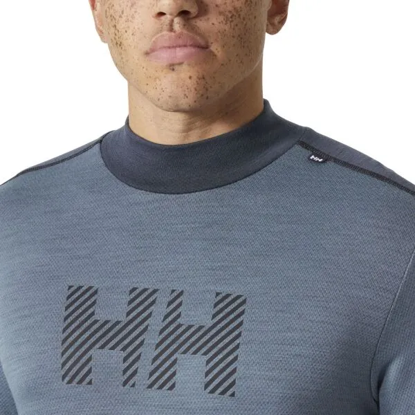 Helly Hansen LIFA MERINO MIDW LOG Pánska stredná vrstva, tmavo modrá, veľkosť