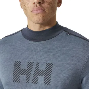 Helly Hansen LIFA MERINO MIDW LOG Pánska stredná vrstva, tmavo modrá, veľkosť