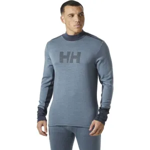 Helly Hansen LIFA MERINO MIDW LOG Pánska stredná vrstva, tmavo modrá, veľkosť