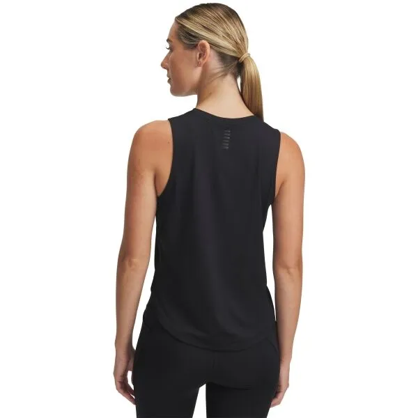 Under Armour LAUNCH ELITE TANK Dámske bežecké tielko, čierna, veľkosť