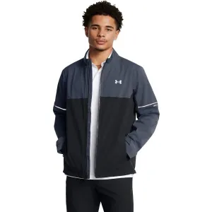 Under Armour DRIVE RAIN Pánska bunda, čierna, veľkosť