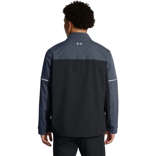 Under Armour DRIVE RAIN Pánska bunda, čierna, veľkosť