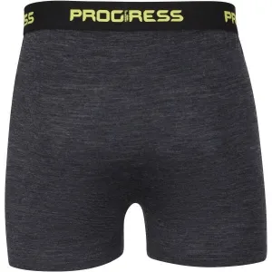 PROGRESS MERINO BOXER Pánske Merino boxerky, čierna, veľkosť